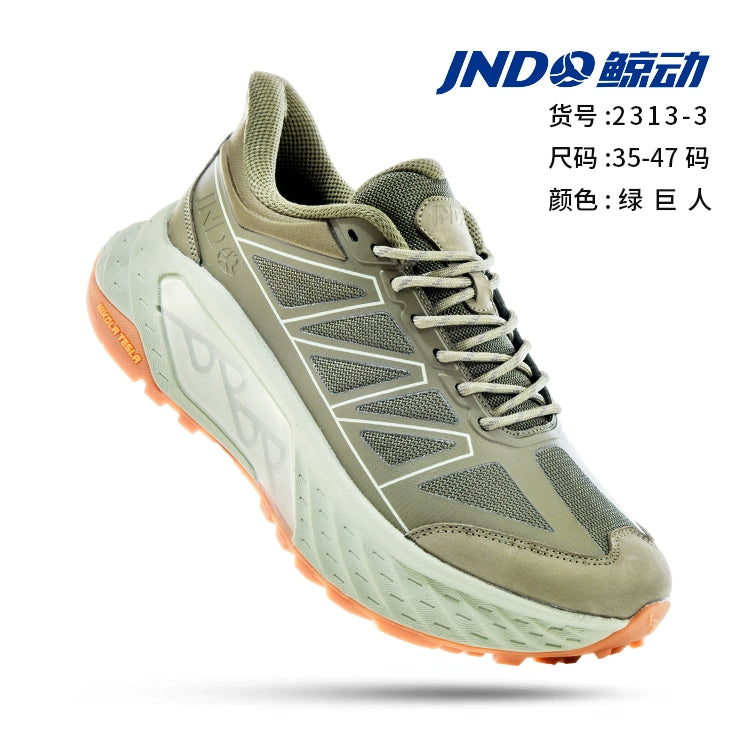 Whale breathing shoes outdoor cross-country shoes Tesla valve jet tooling shoes men's shoes women's shoes waterproof non-slip sneakers.