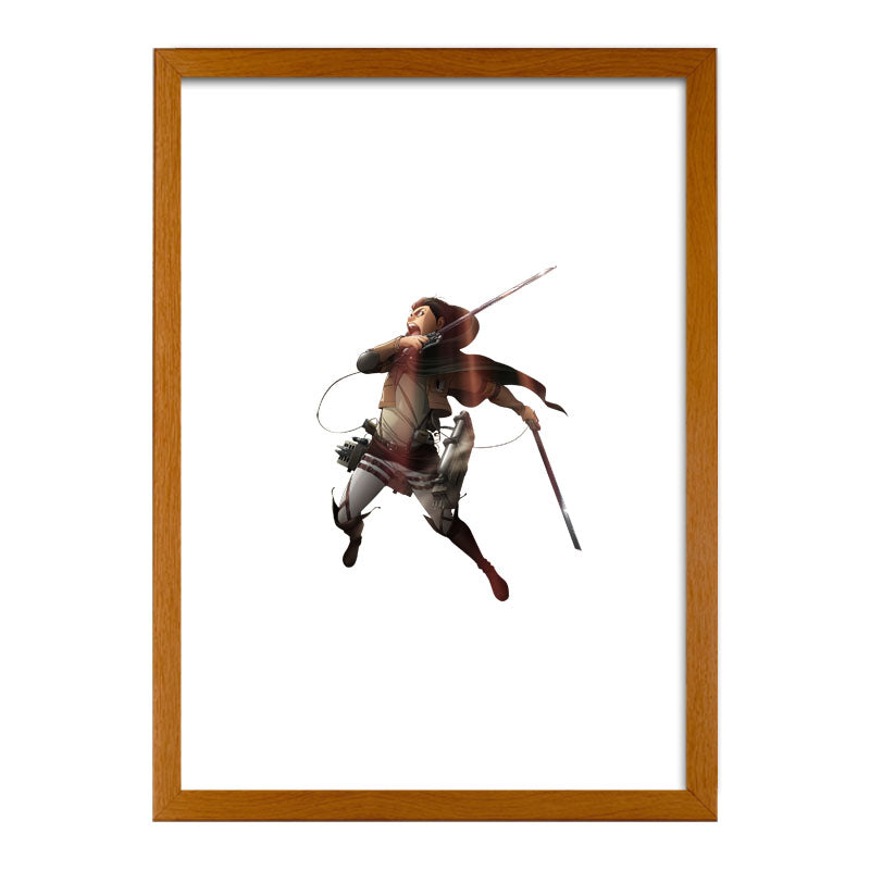 Attack on Titan LED Light Painting Lamp Artwork Night Light AOT6