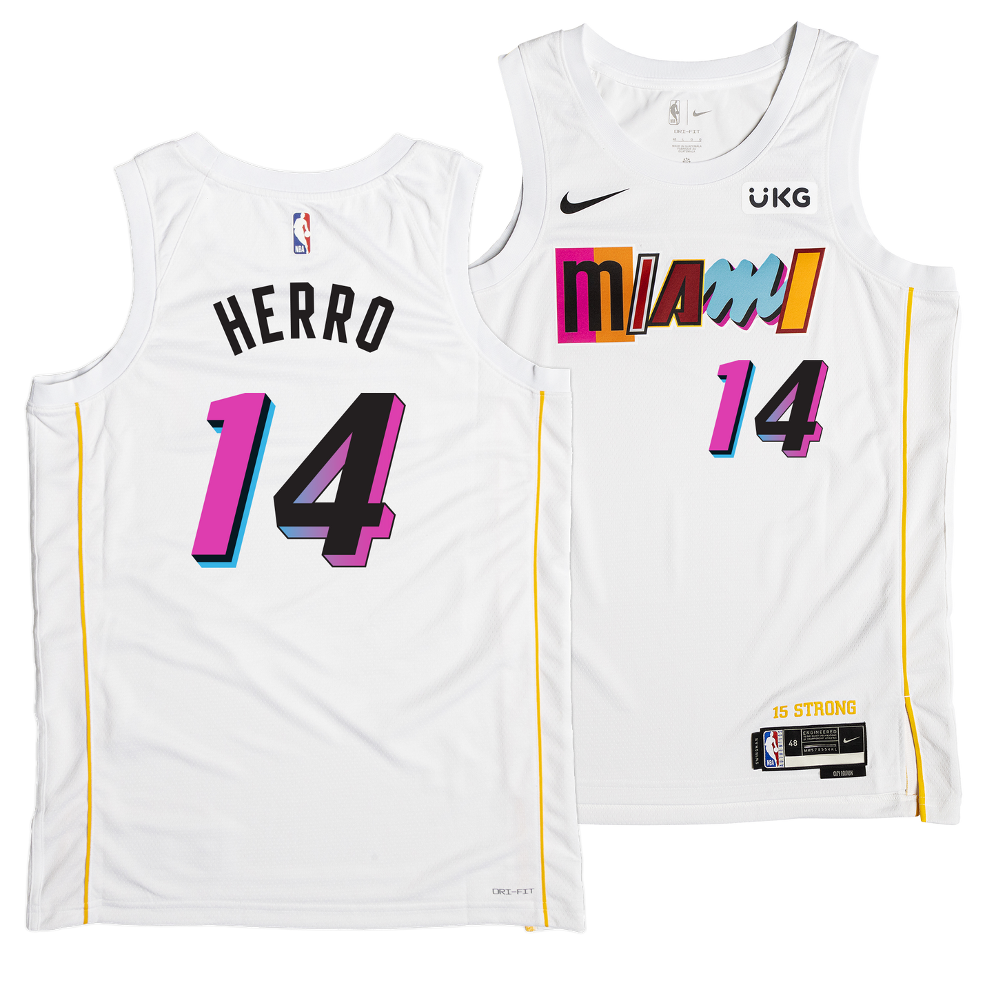 Tyler Herro Nike Miami Mashup Vol. 2 Youth Swingman Jersey - Player's Choice