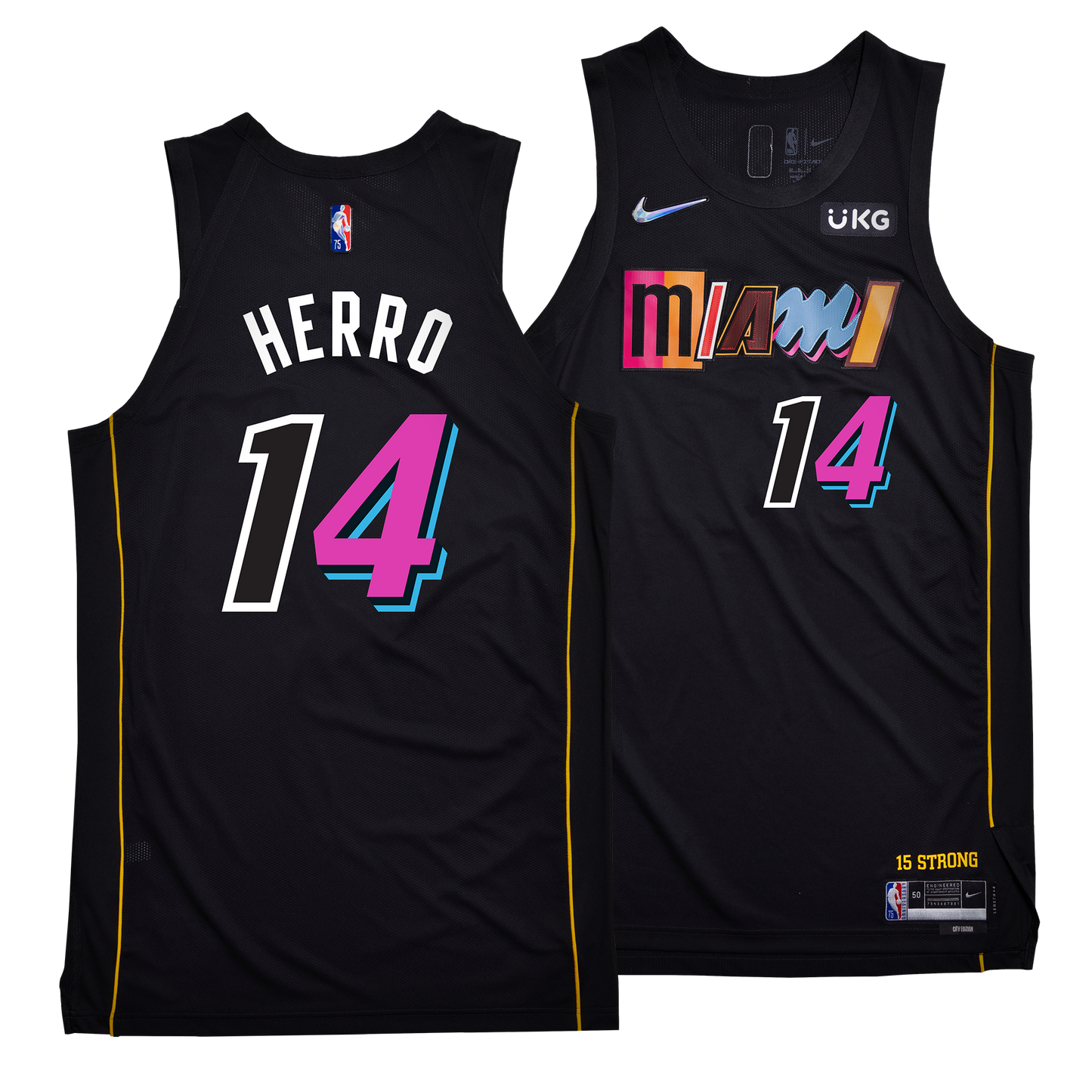 Tyler Herro Nike Miami HEAT Mashup Youth Swingman Jersey - Player's Choice