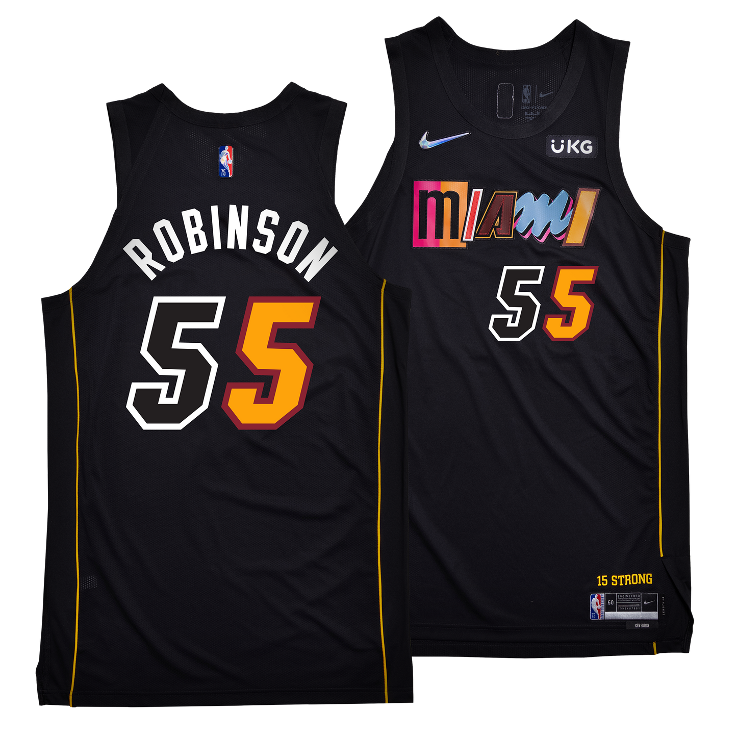Duncan Robinson Nike Miami HEAT Mashup Youth Swingman Jersey - Player's Choice