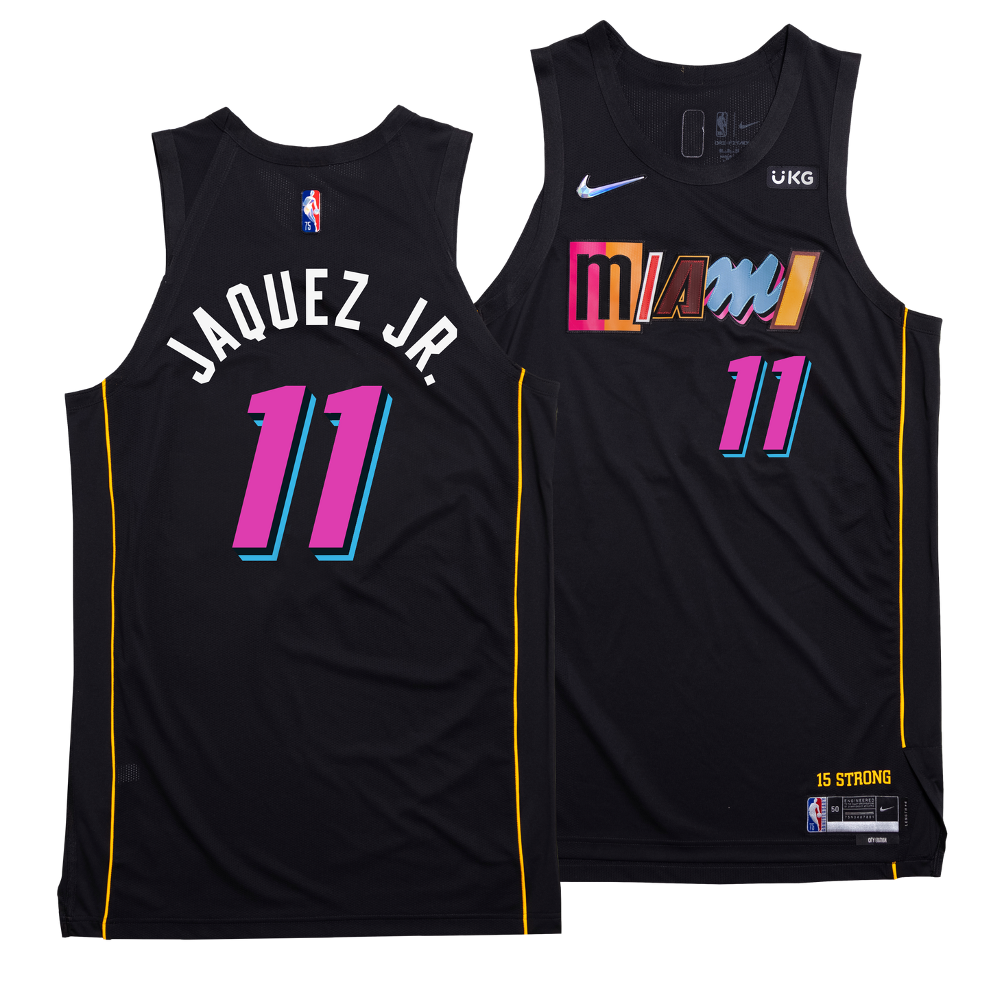Jaime Jaquez Jr. Nike Miami Mashup Swingman Jersey