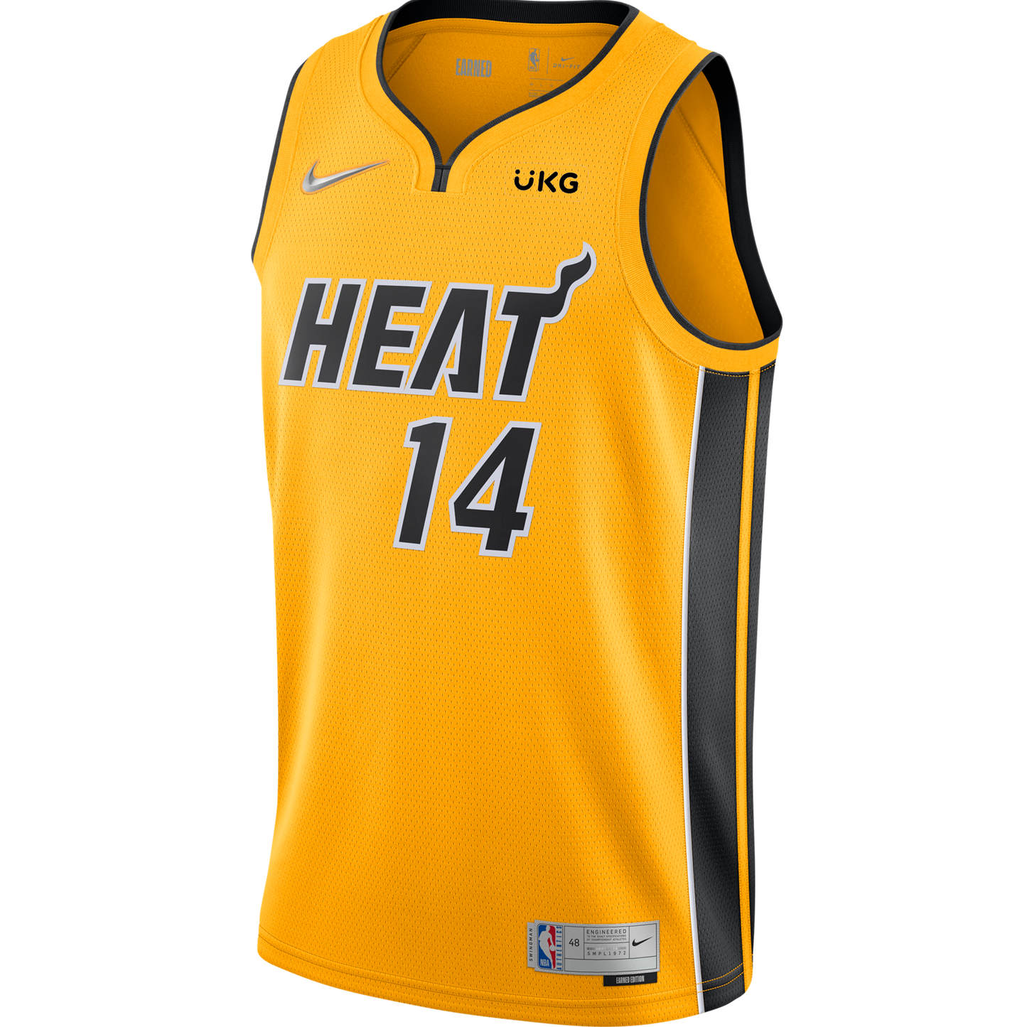 Tyler Herro Nike Trophy Gold Youth Swingman Jersey