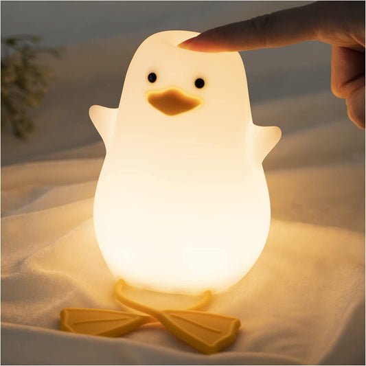 Squishy Seagull Night Light Home Decor Lamp