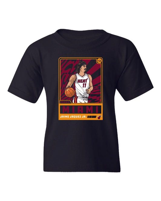 Jaime Jaquez Jr. Miami HEAT Rookie Card Youth Tee