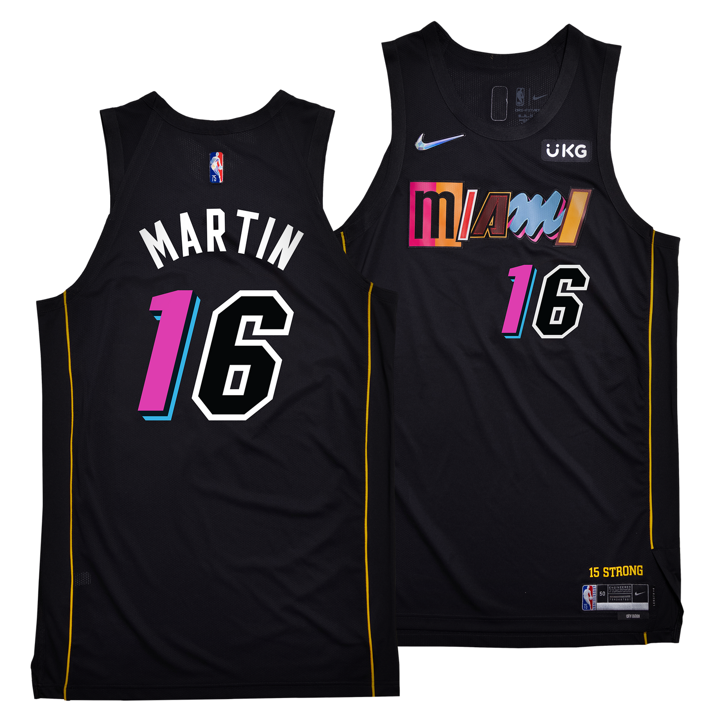 Caleb Martin Nike Miami HEAT Mashup Youth Swingman Jersey - Player's Choice