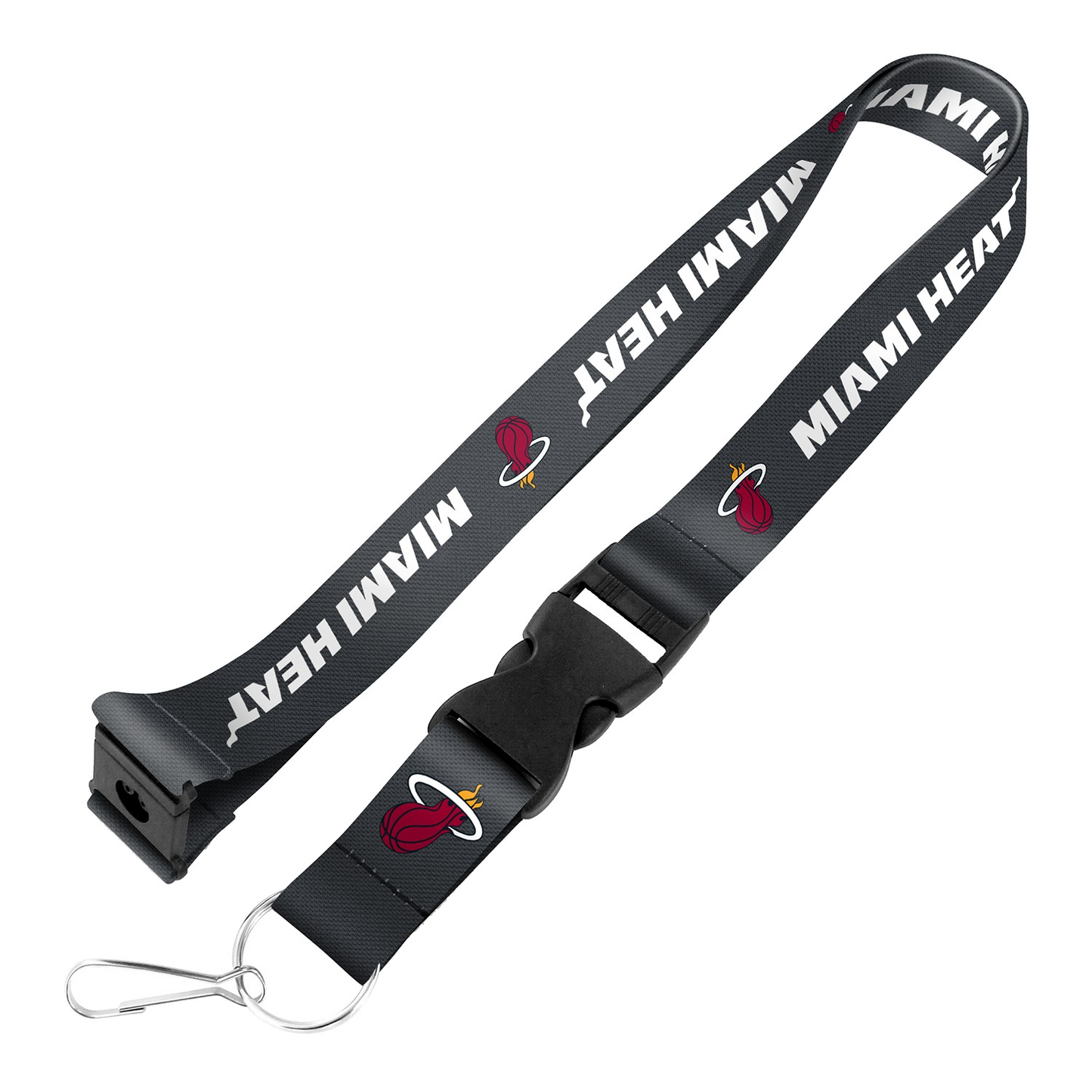 Miami HEAT Charcoal Lanyard